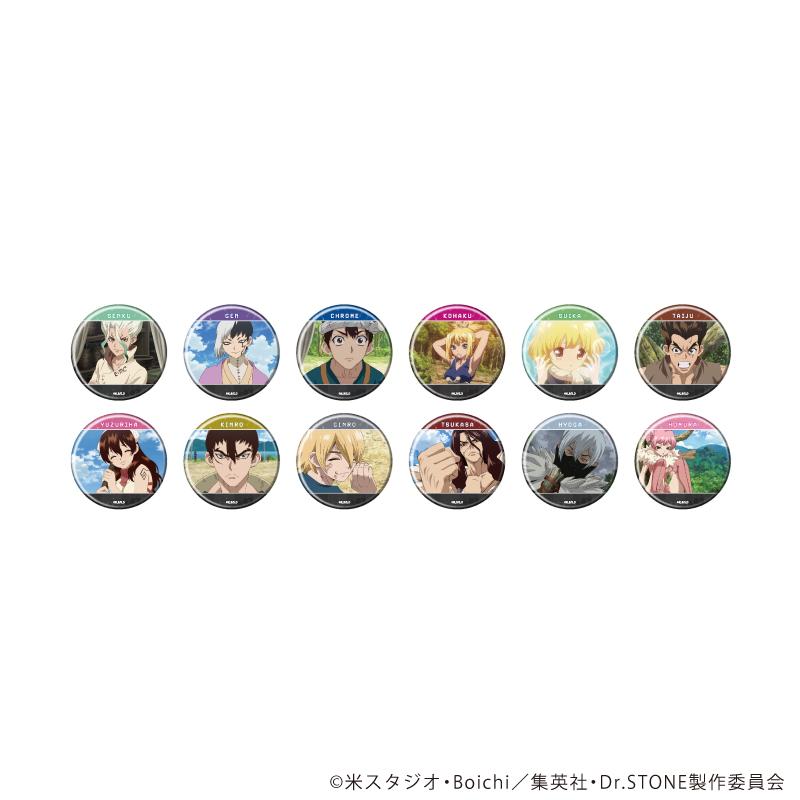 Dr.STONE(石紀元) 場面插畫徽章 全套12種