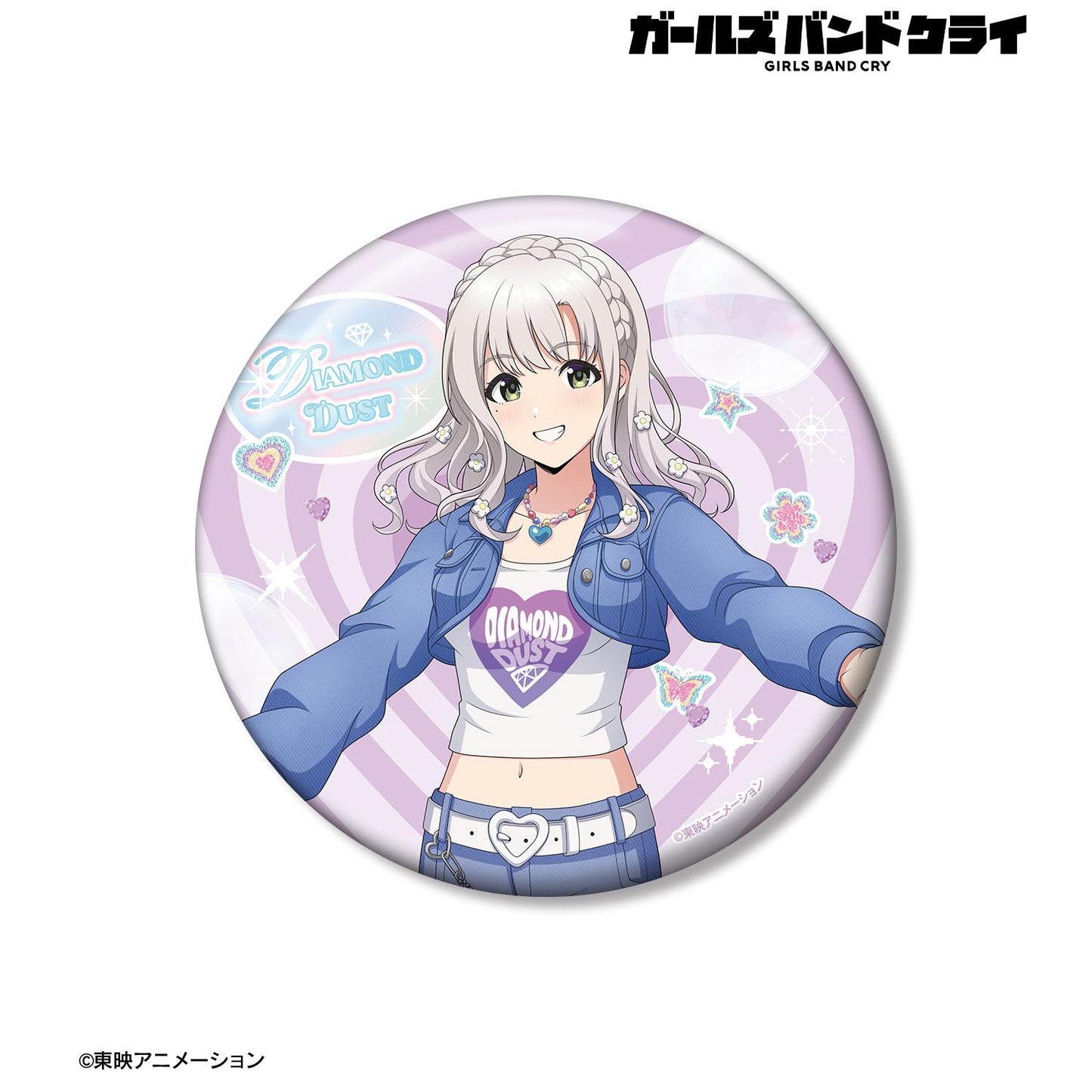 《哭泣少女樂隊》 題圖繪製 Y2Kファッションver. 第100mm款 缶バッジ