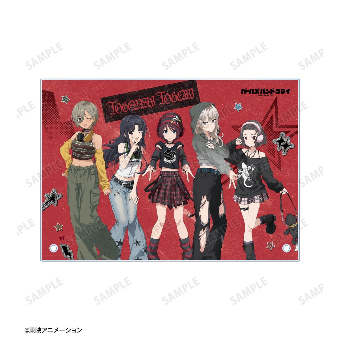 哭泣少女樂隊 新繪 トゲナシトゲアリ Y2Kファッションver. A5亞克力面板