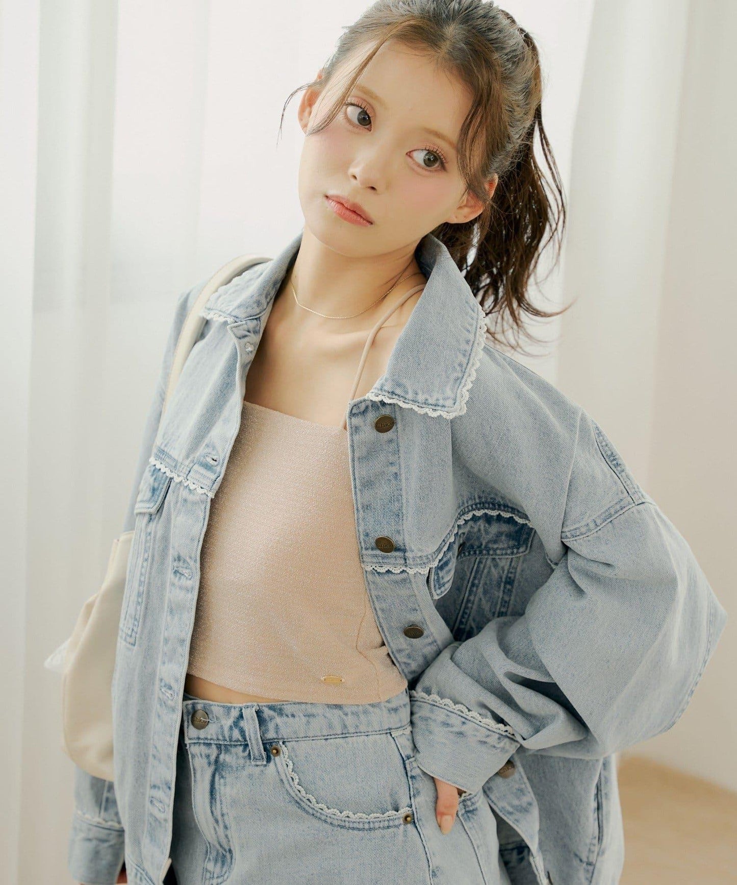 亮絲帶罩杯抹胸吊帶背心