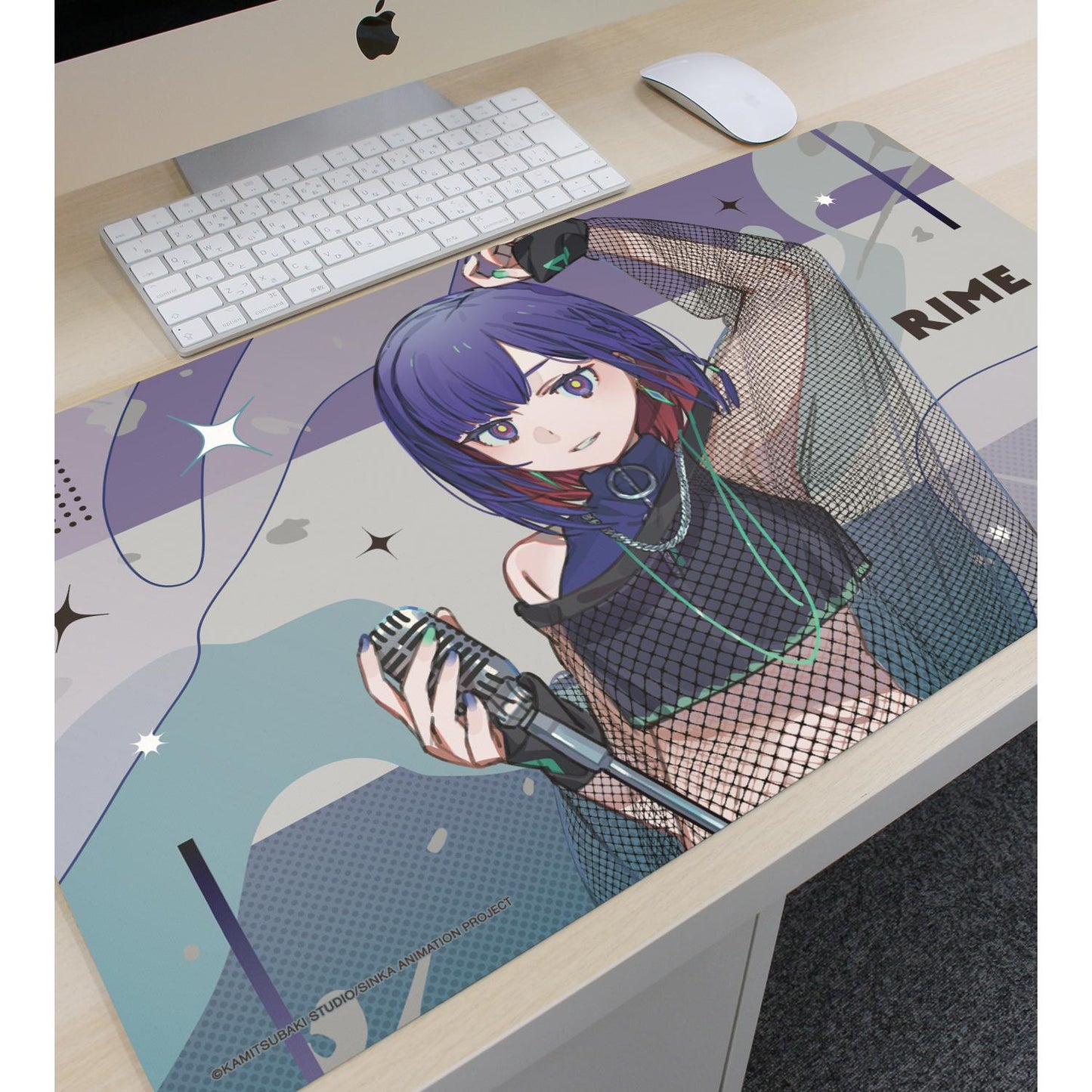 神椿市建設中。 休閒搖滾ver. 谷置狸眼 多功能桌墊