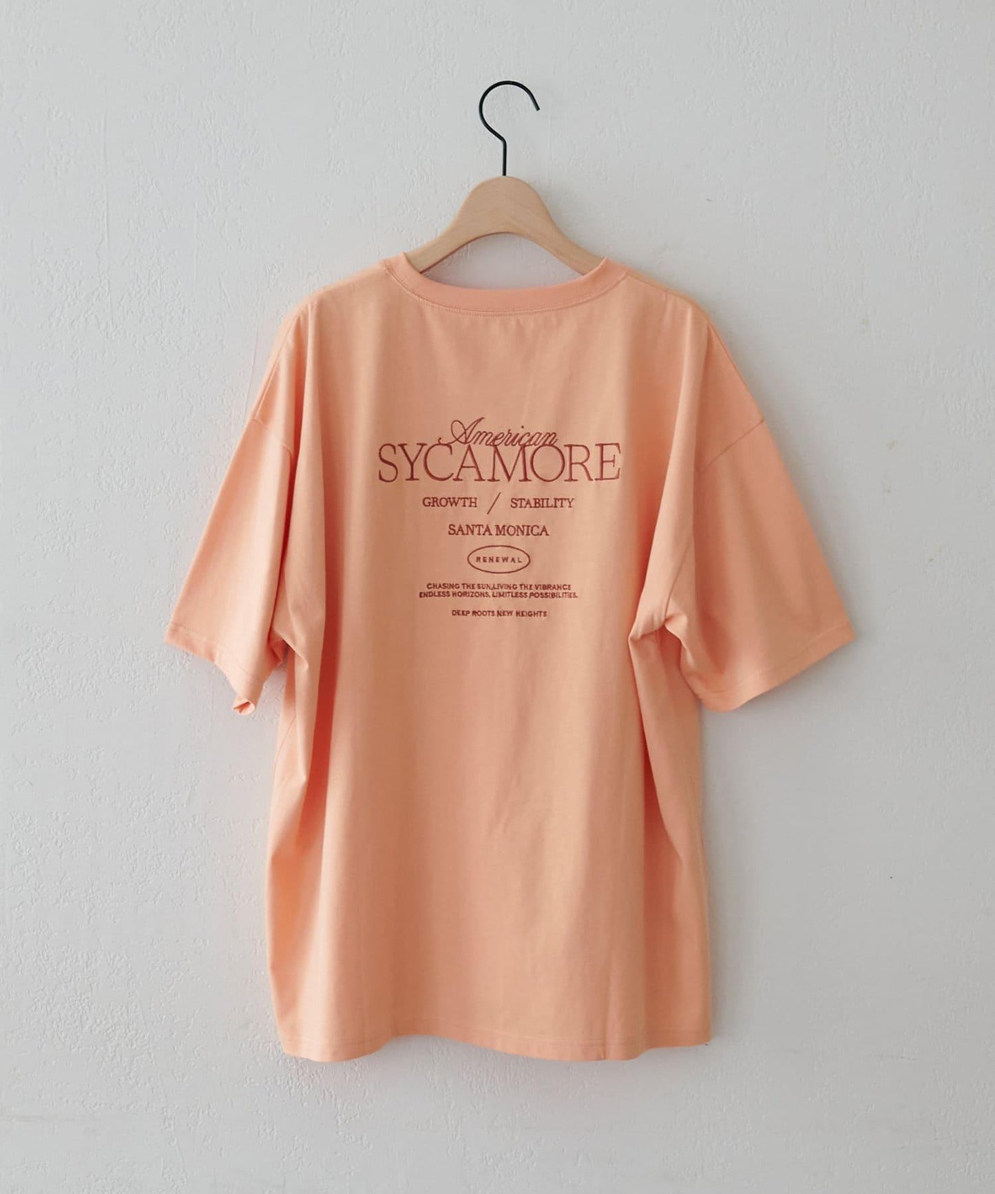 Discoat 彩色刺繡logo T恤