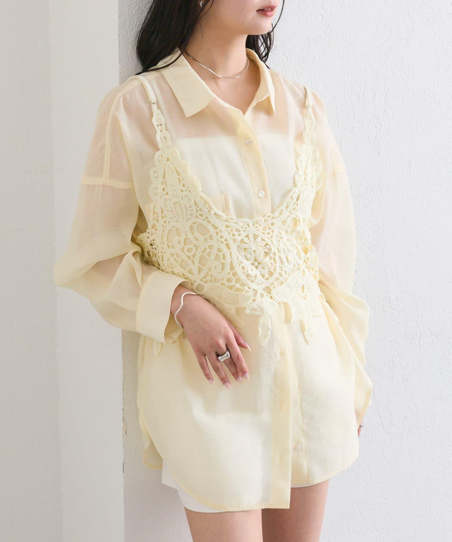 mystic 花卉圖案 吊帶背心