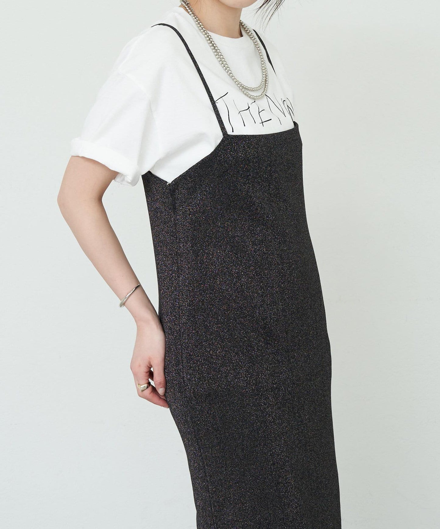 SHENERY 全針織吊帶連衣裙