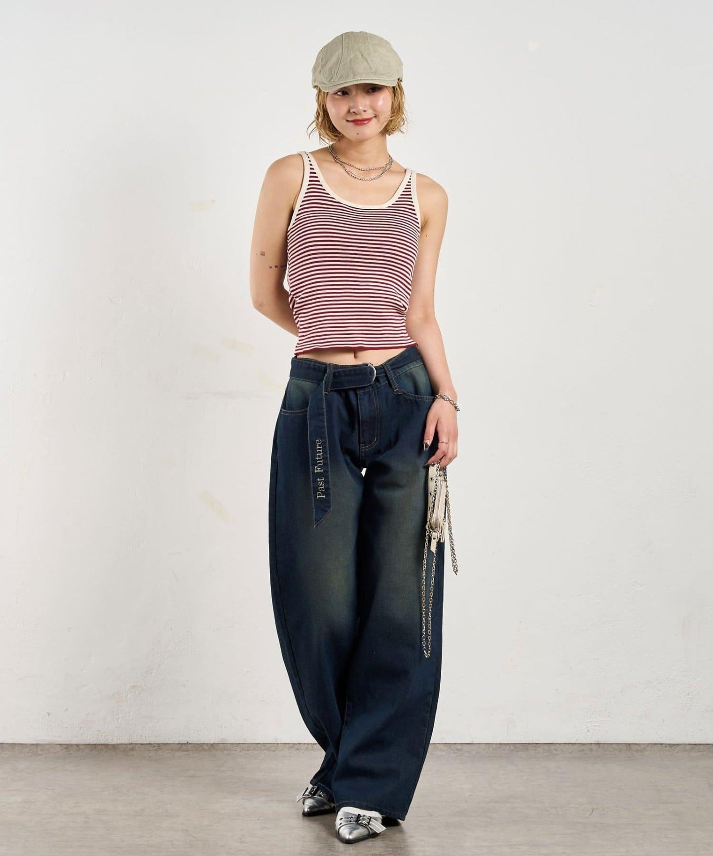 滾邊針織吊帶 6色可選