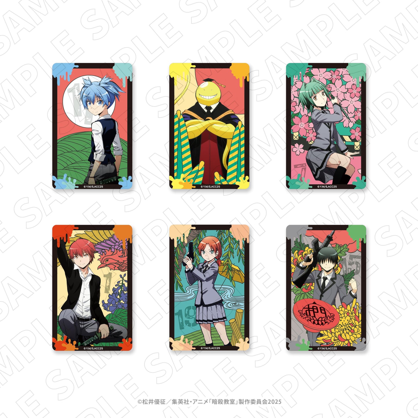 暗殺教室(暗殺教室) 交易透明卡 BOX裝(6包入)