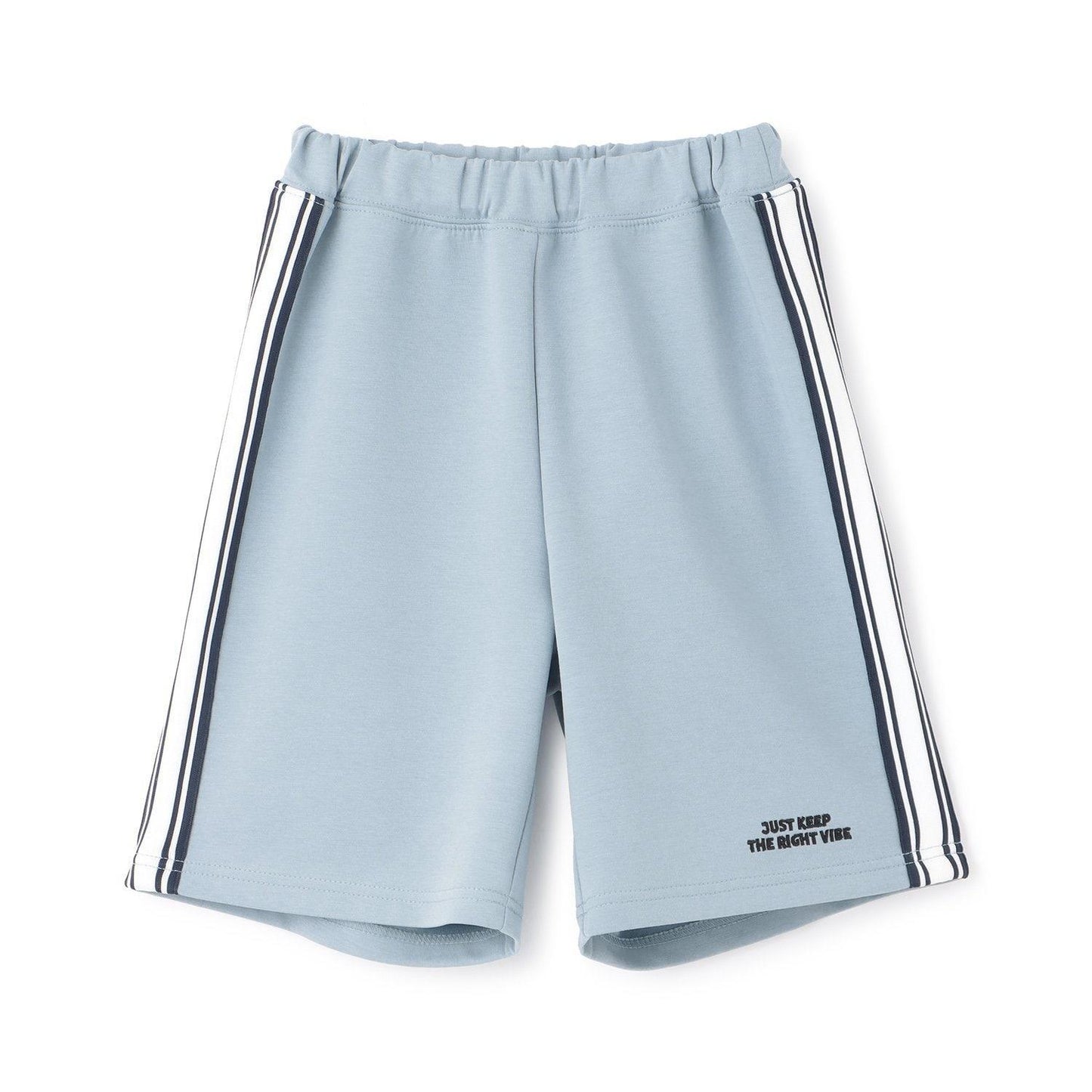 成套搭配 校園適用 側邊條紋 休閒短褲