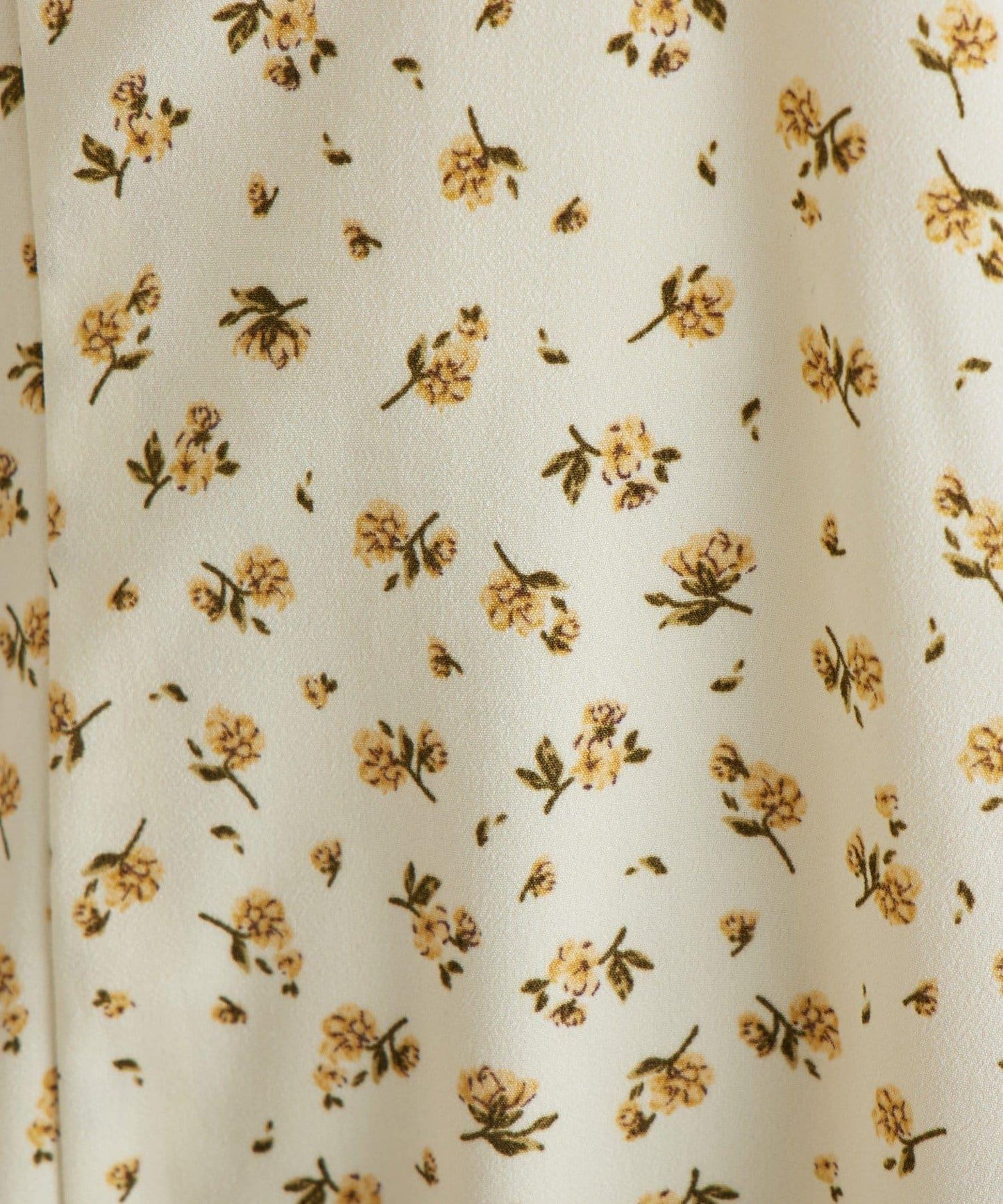 翻領花卉連衣裙