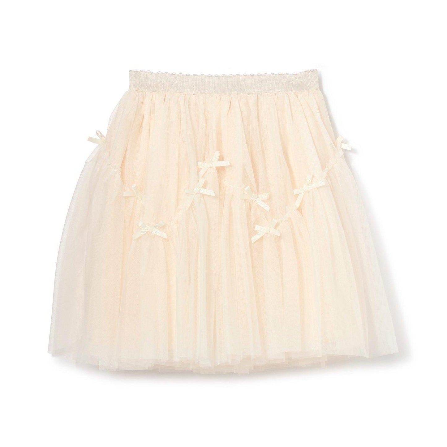 波浪拼接+多褶設計+網紗半身裙 Lycee mine Ballet系列