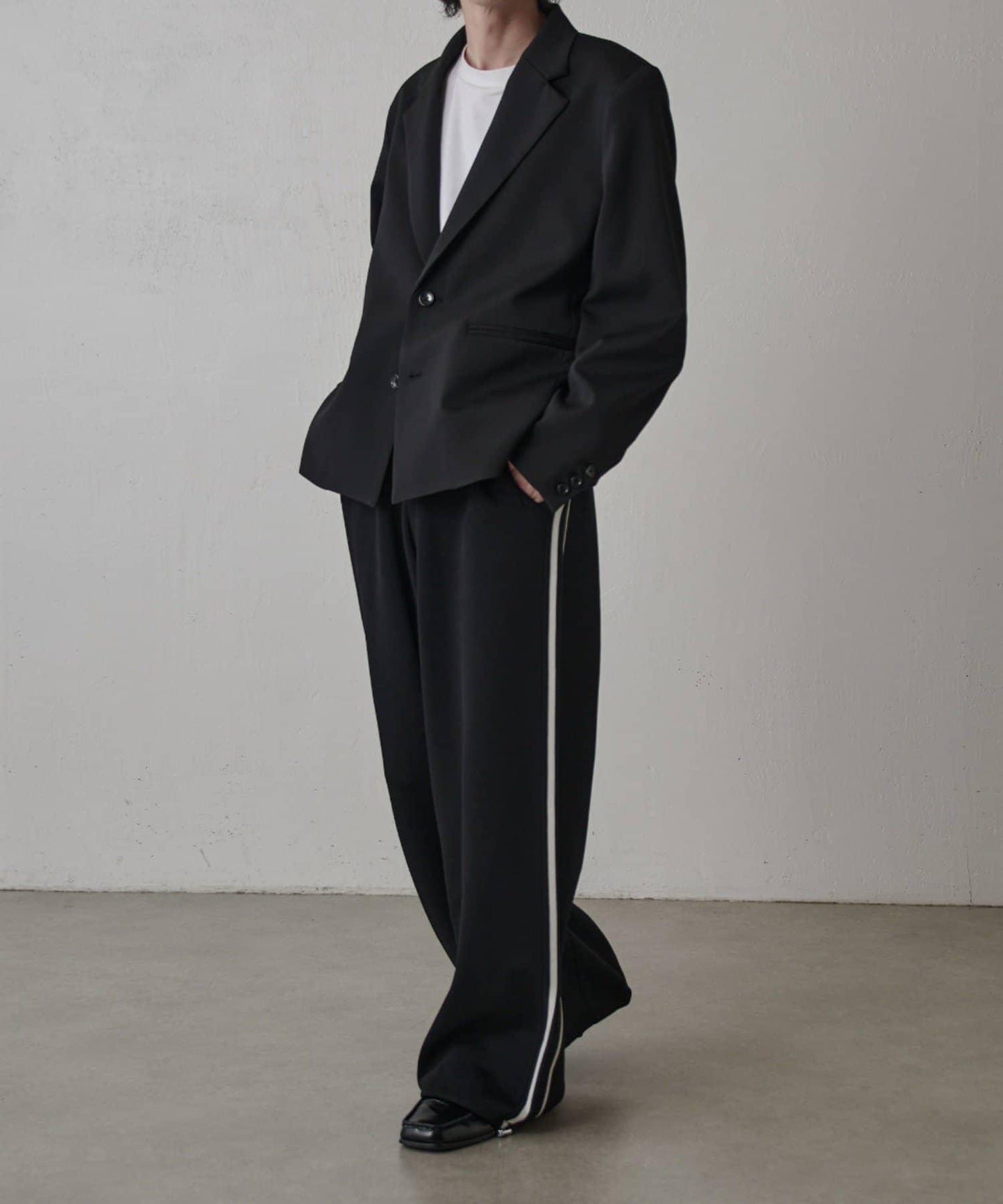 雙層織物短款夾克