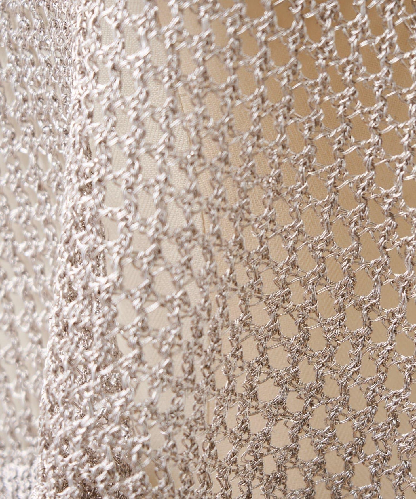 金屬感紗線針織背心