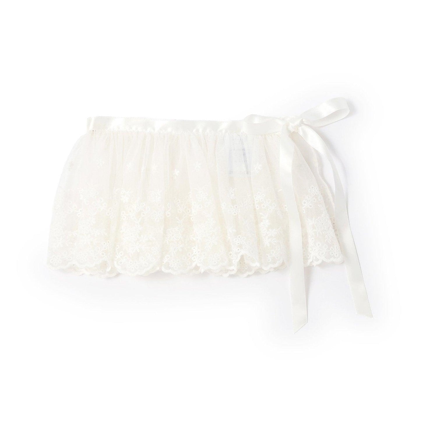 2way 可作領部網紗裹身半身裙 Lycee mine芭蕾系列