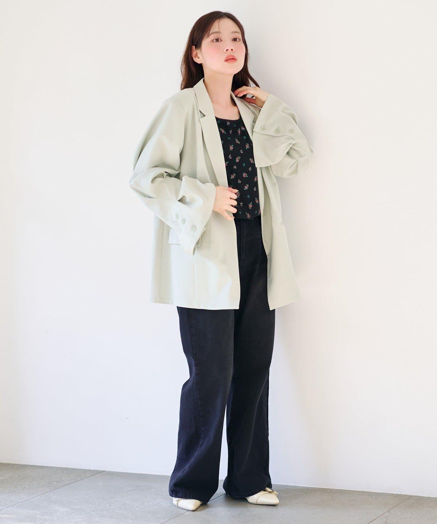 喇叭袖設計夾克