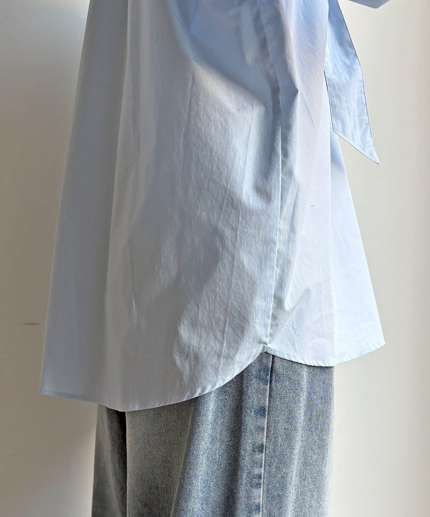 荷葉邊領 設計 襯衫