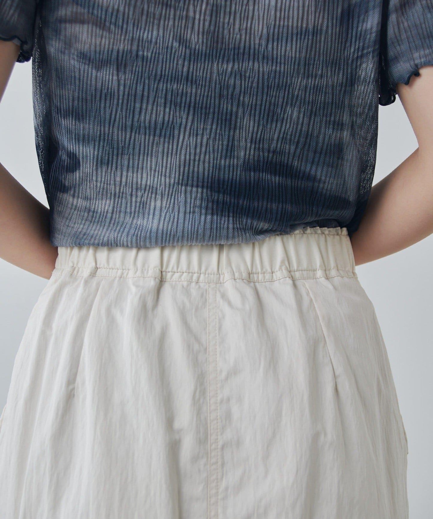 可成套搭配 抽繩工裝半身裙