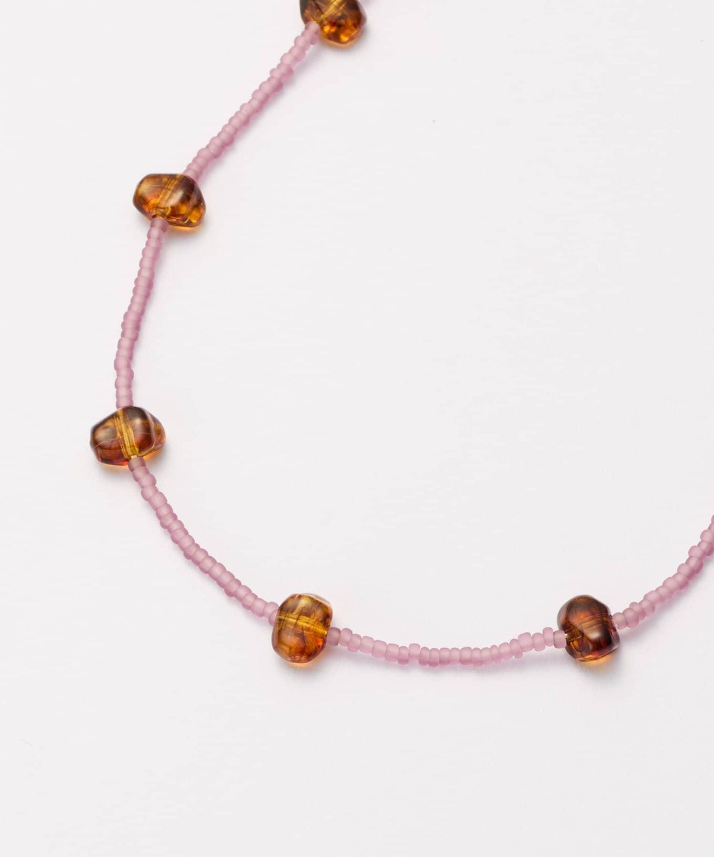 細膩色調串珠項鍊