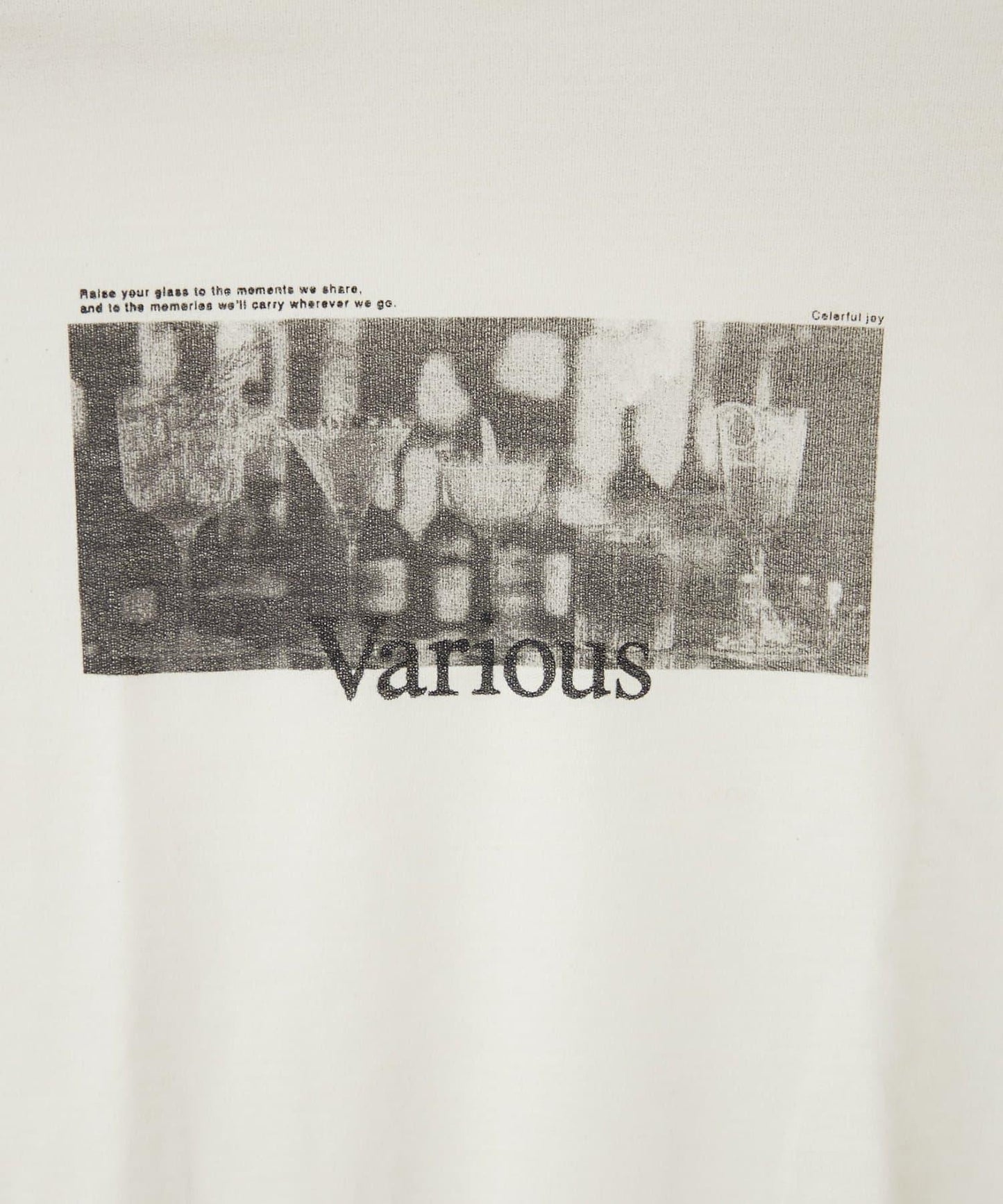 透肌梨地紋理 多款Logo 長袖T恤