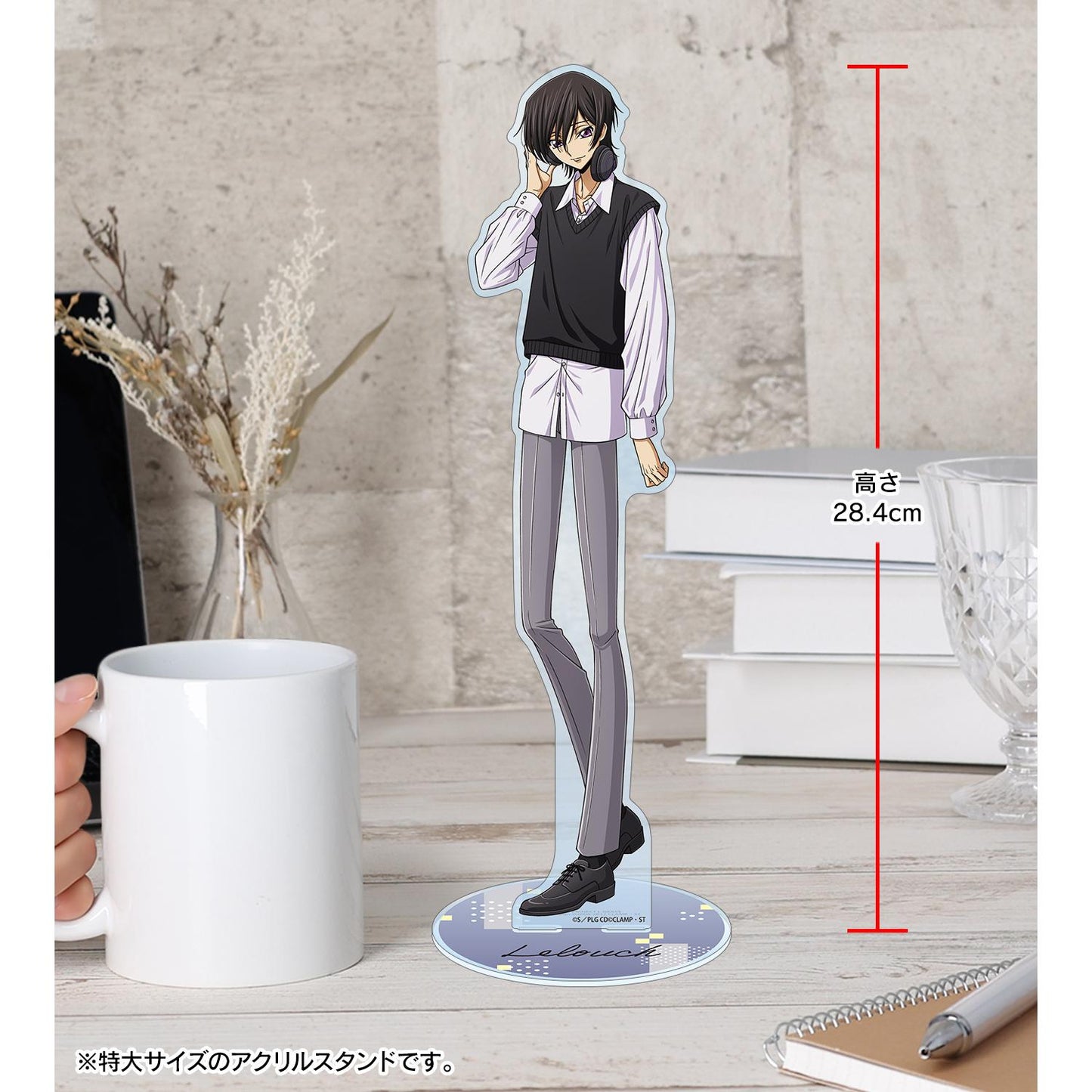 《反叛的魯路修》(反叛的魯路修) ルルーシュ 特大亞克力立牌 音楽ver.