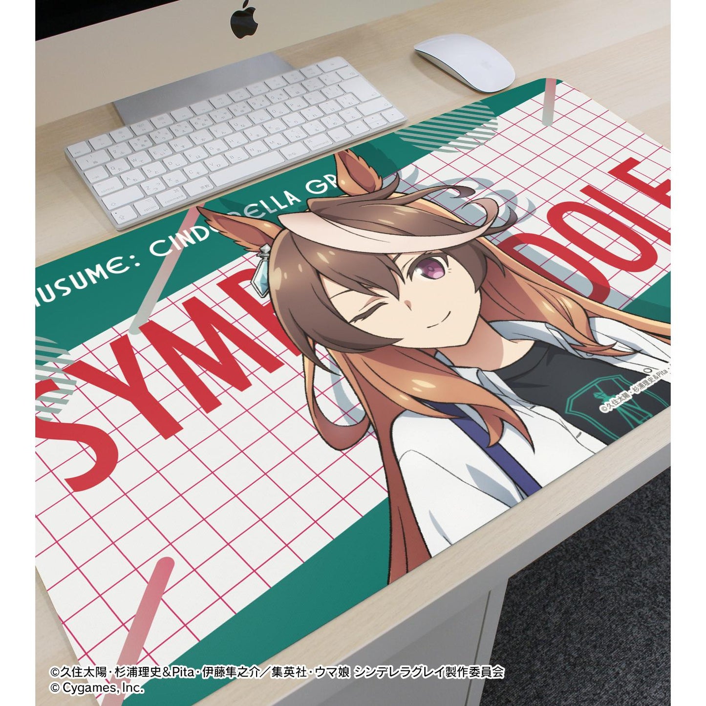 ウマ娘 シンデレラグレイ(賽馬娘 灰姑娘灰影) シンボリルドルフ 多功能桌墊