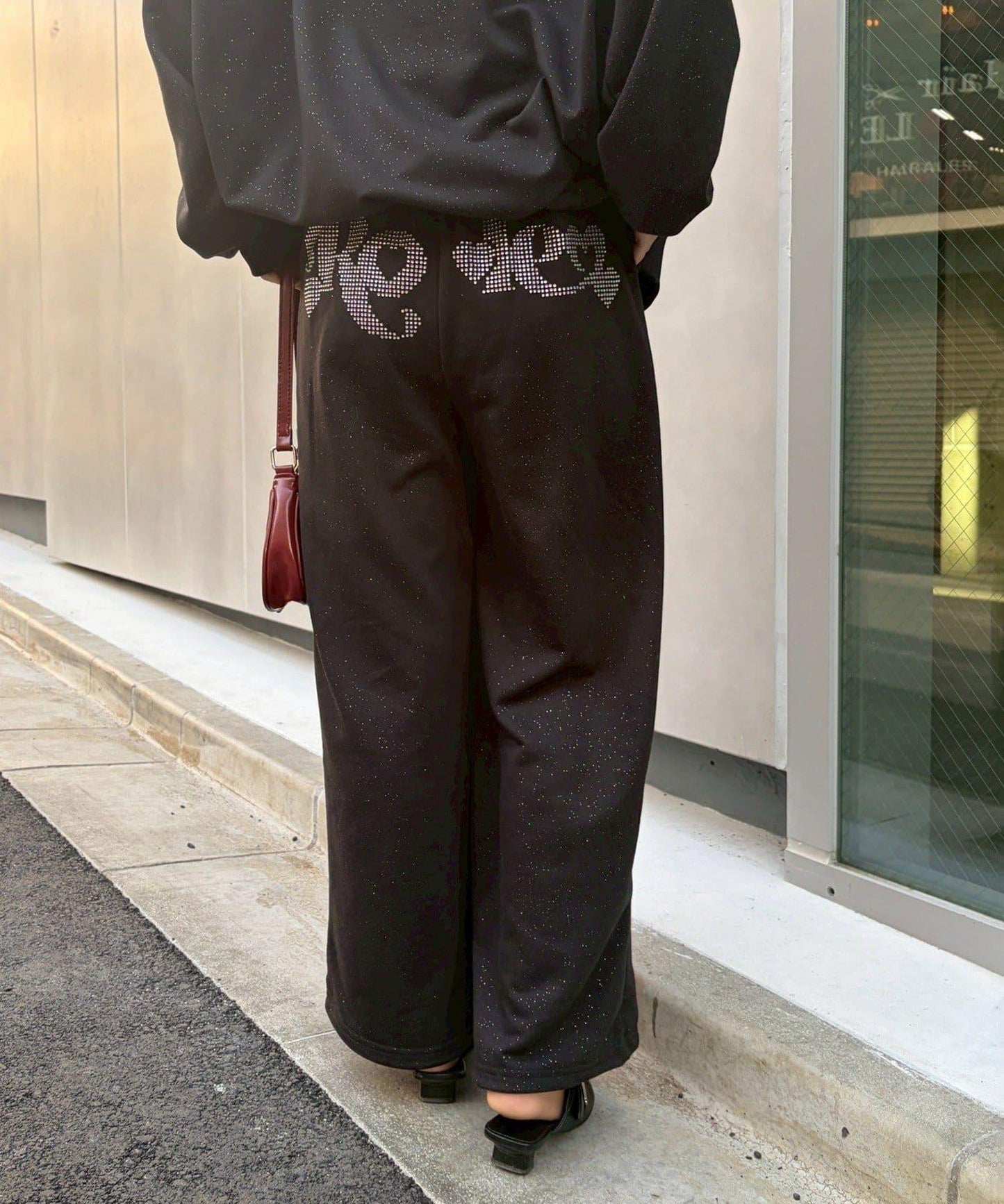 ANOTHER BRANCH 亮片衛褲