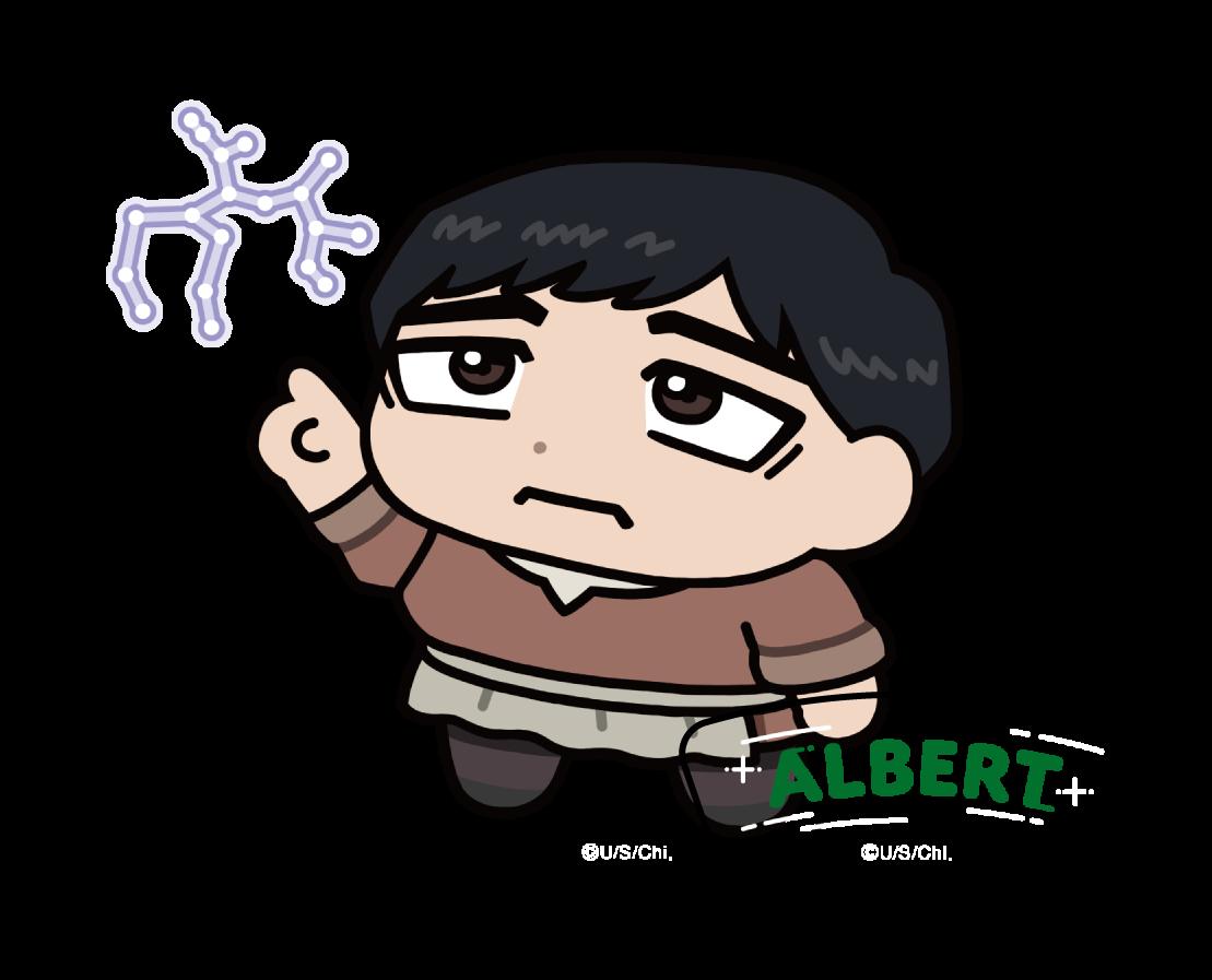 チ。―地球の運動について―(地。關於地球的運動) 原創繪製系列 アルベルト 亞克力立牌