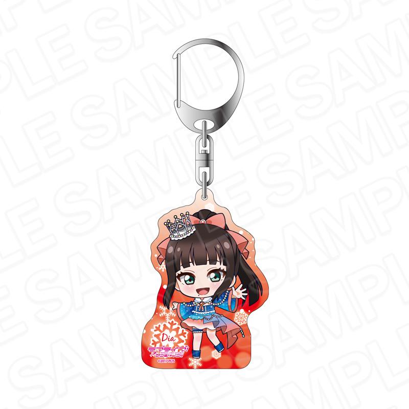 ラブライブ!サンシャイン!!(LoveLive! Sunshine!!) 黒澤ダイヤ 全息鑰匙扣 イルミネーション デフォルメ ver.