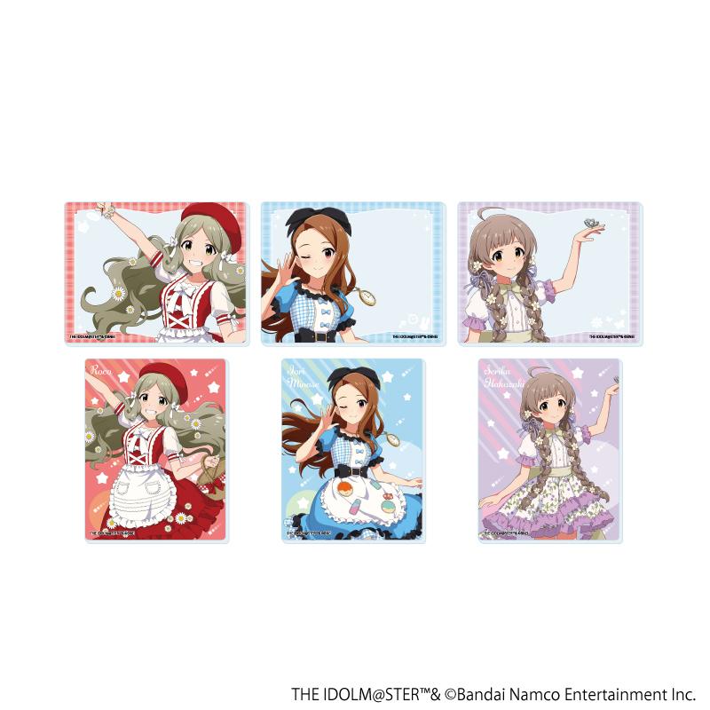 アイドルマスター ミリオンライブ!(偶像大師 百萬現場) 亞克力卡片 完整套裝 13款(6種入)