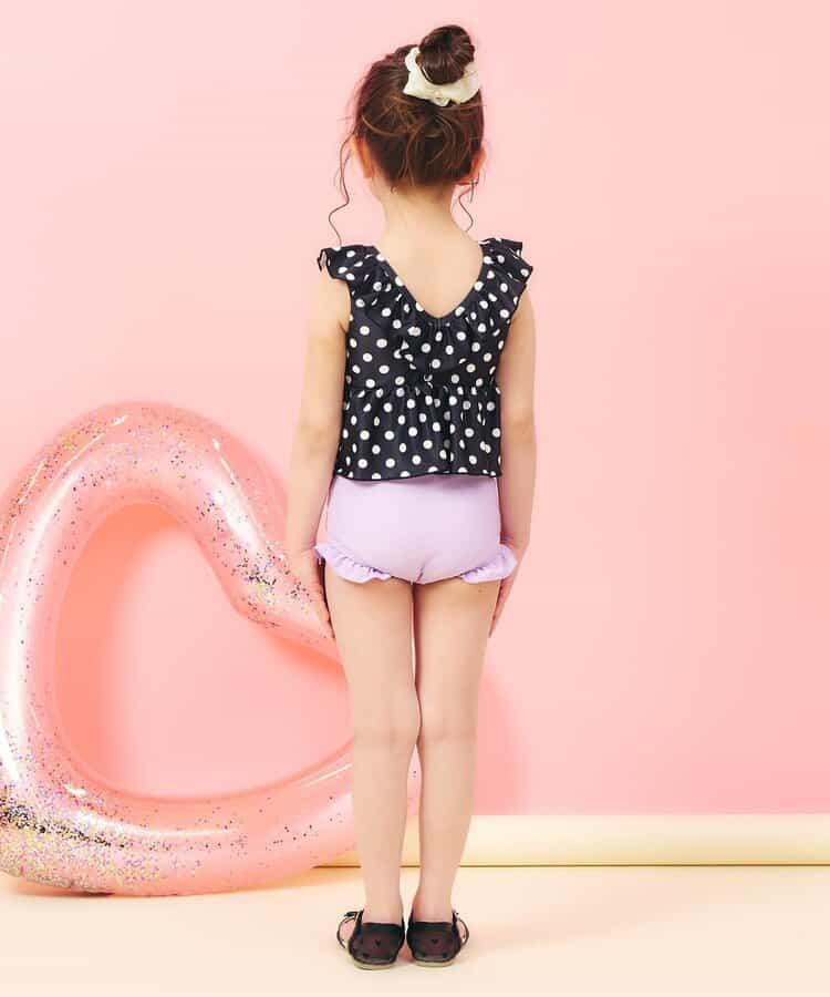 荷葉邊荷葉擺設計 分體泳裝