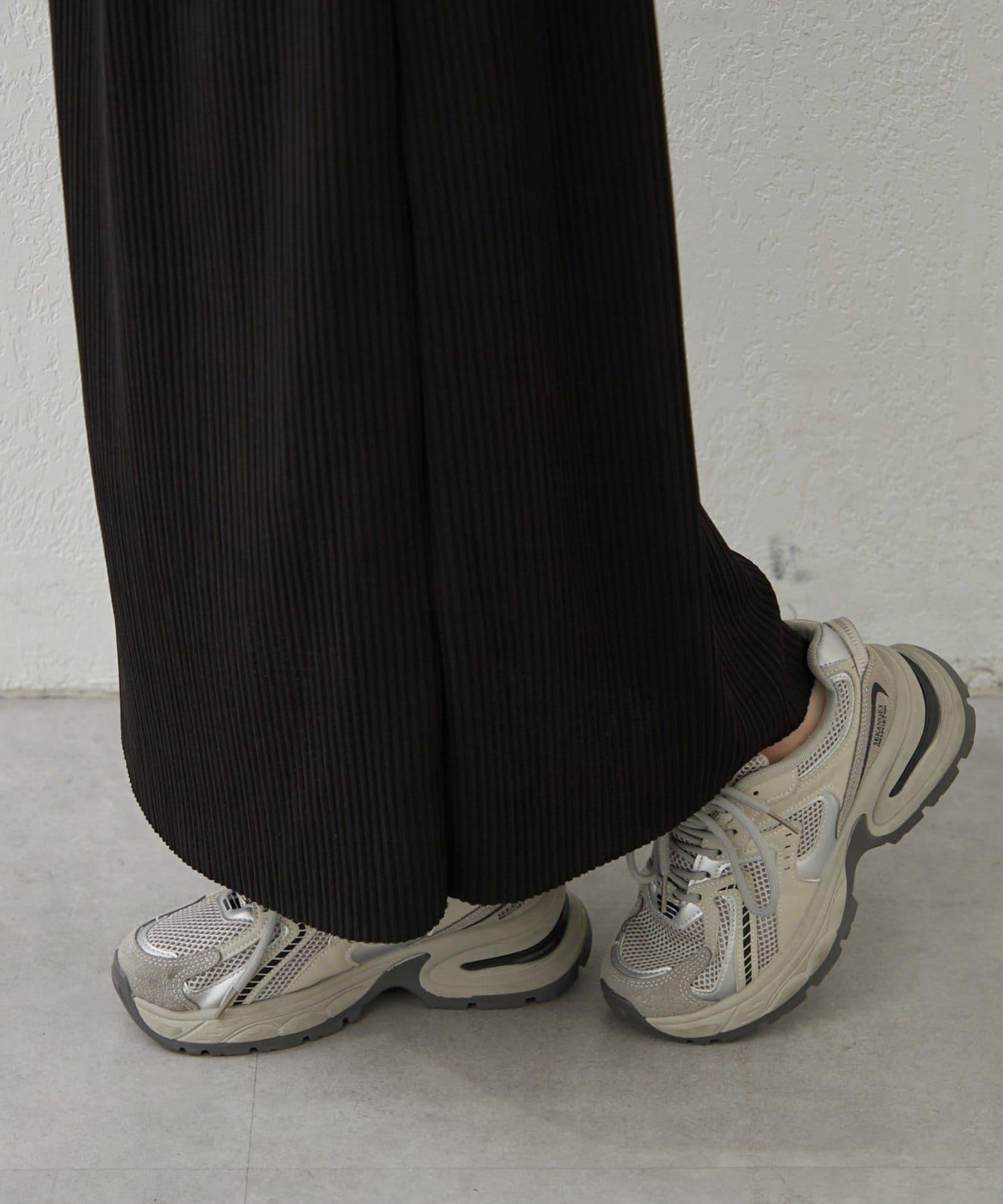 舒適顯瘦羅紋修身半身裙