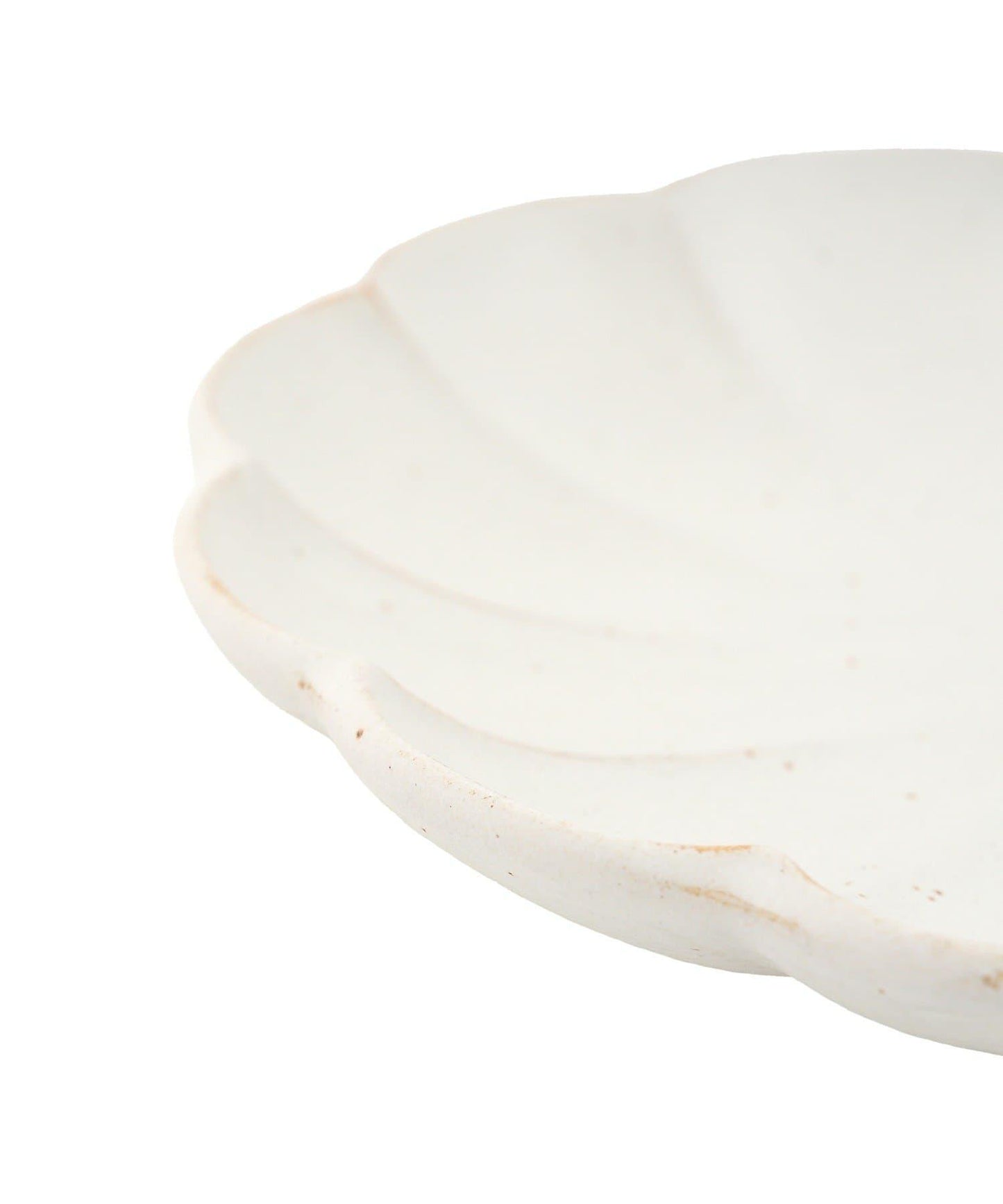 菊花造型 茶與糰子圖案 16cm 餐盤