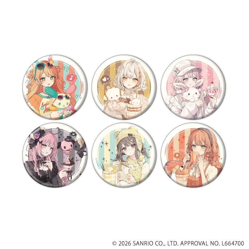 赤倉×《三麗歐》 06款 徽章 完整套裝 全6種 6個裝