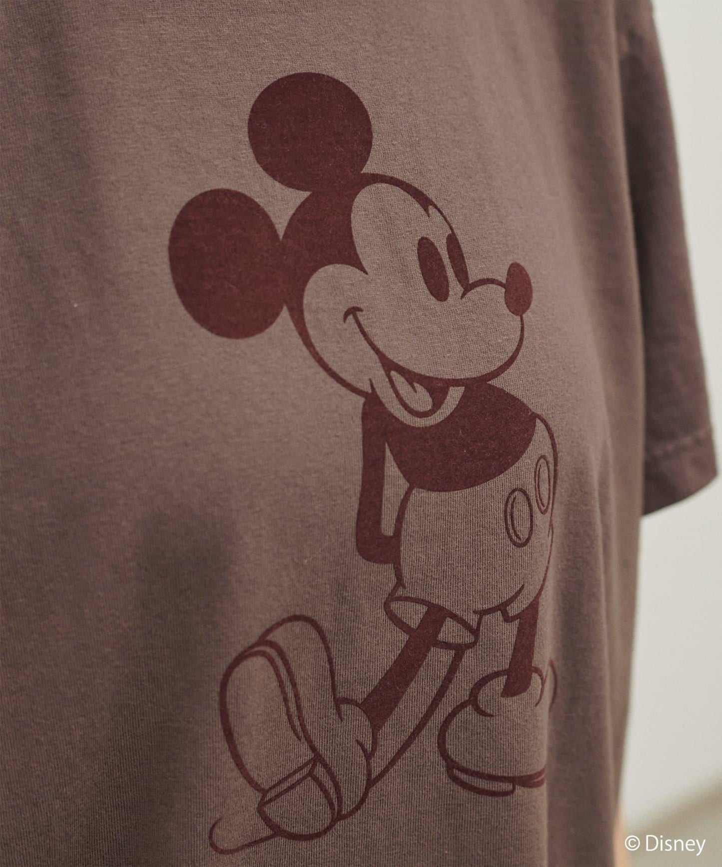 GOOD ROCK SPEED ミッキー 植絨印花T恤