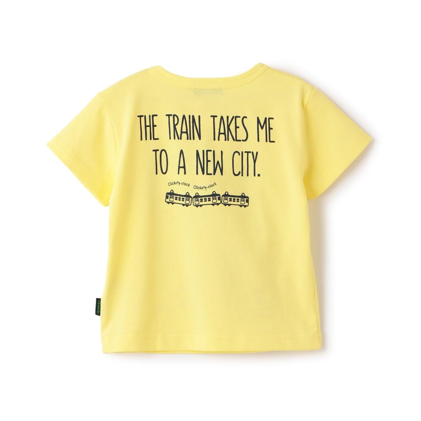 電車與軌道圖案 短袖T恤