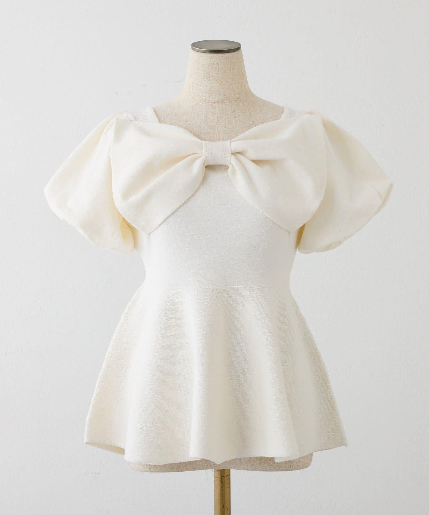 蝴蝶結設計 針織 長款上衣