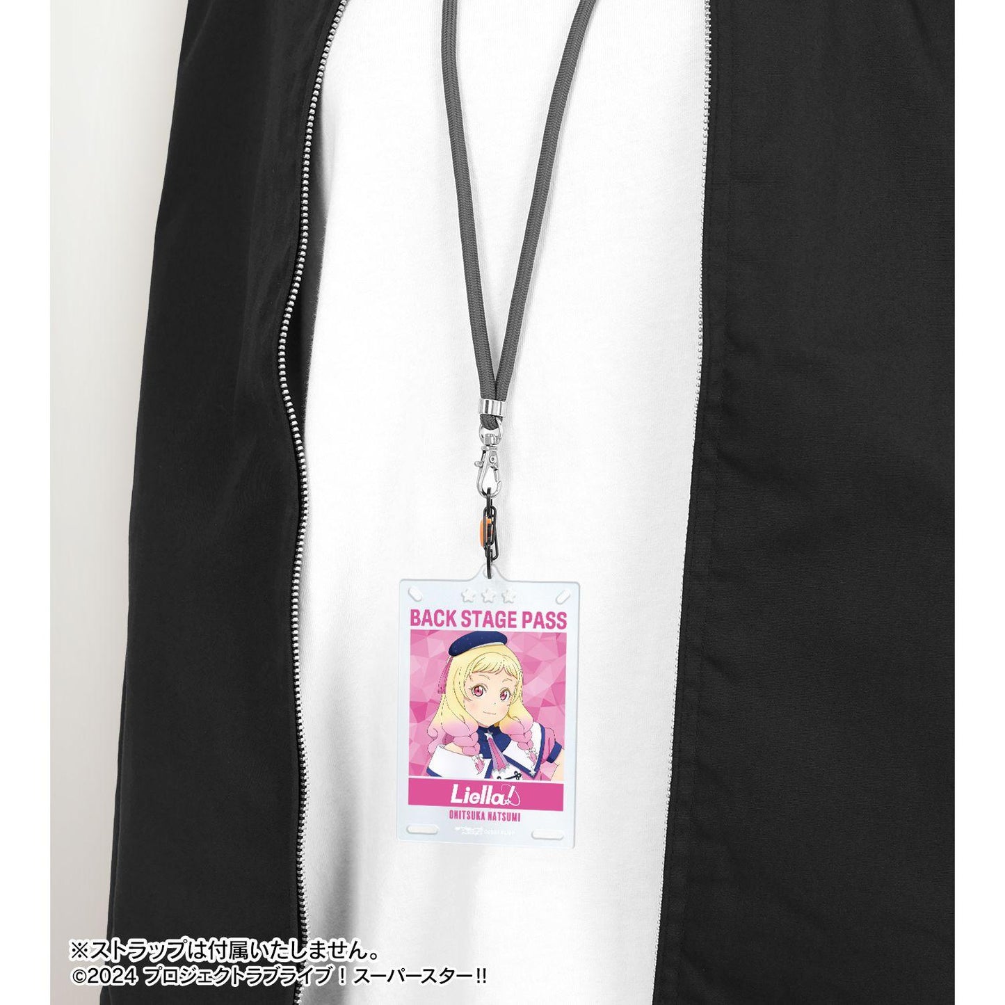 ラブライブ!スーパースター!!(學園偶像計劃 Superstar!!) 新繪款系列 鬼塚夏美 スーパースター!!ver. 帶登山扣卡片款亞克力鑰匙扣