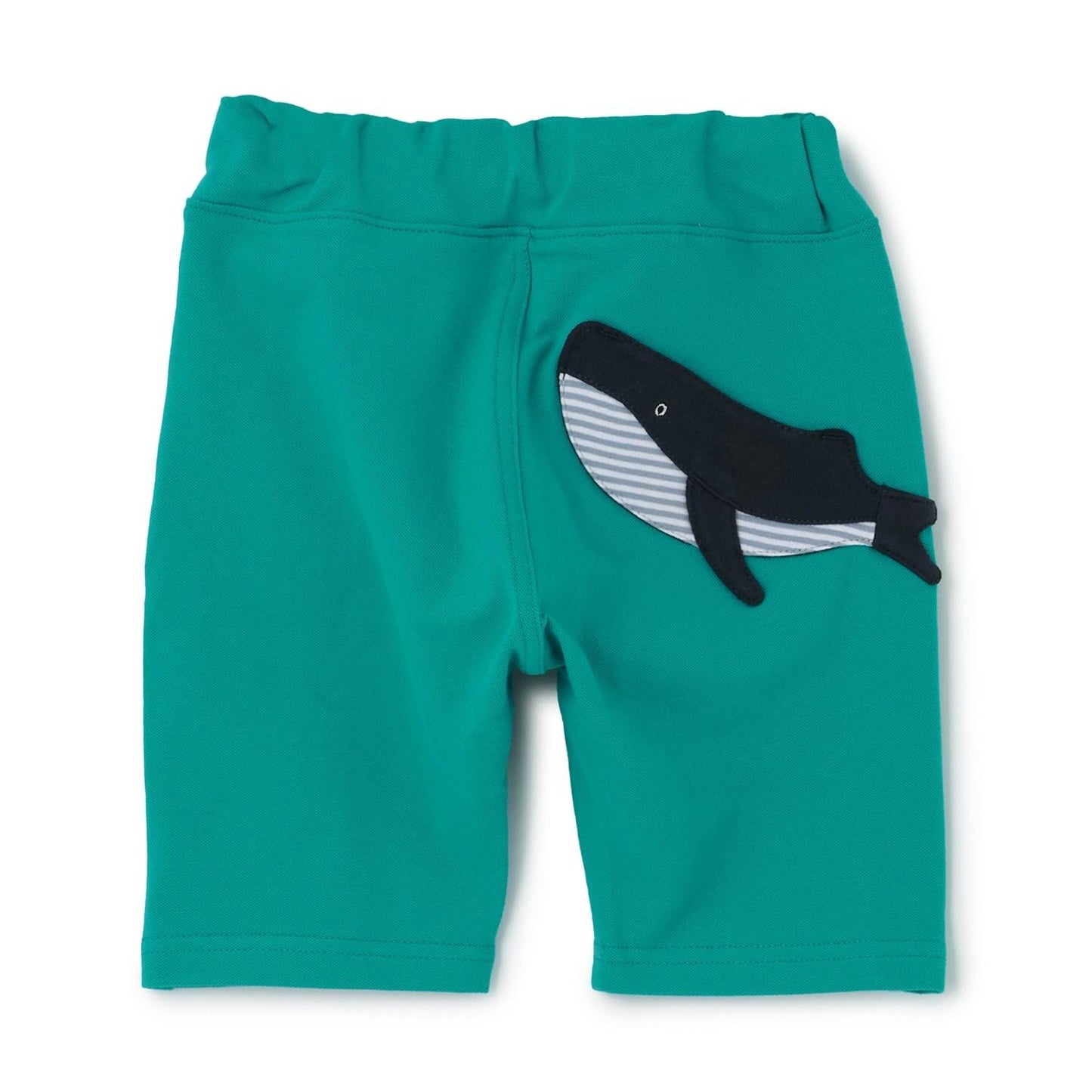 鯨魚圖案 六分丈 哈倫褲