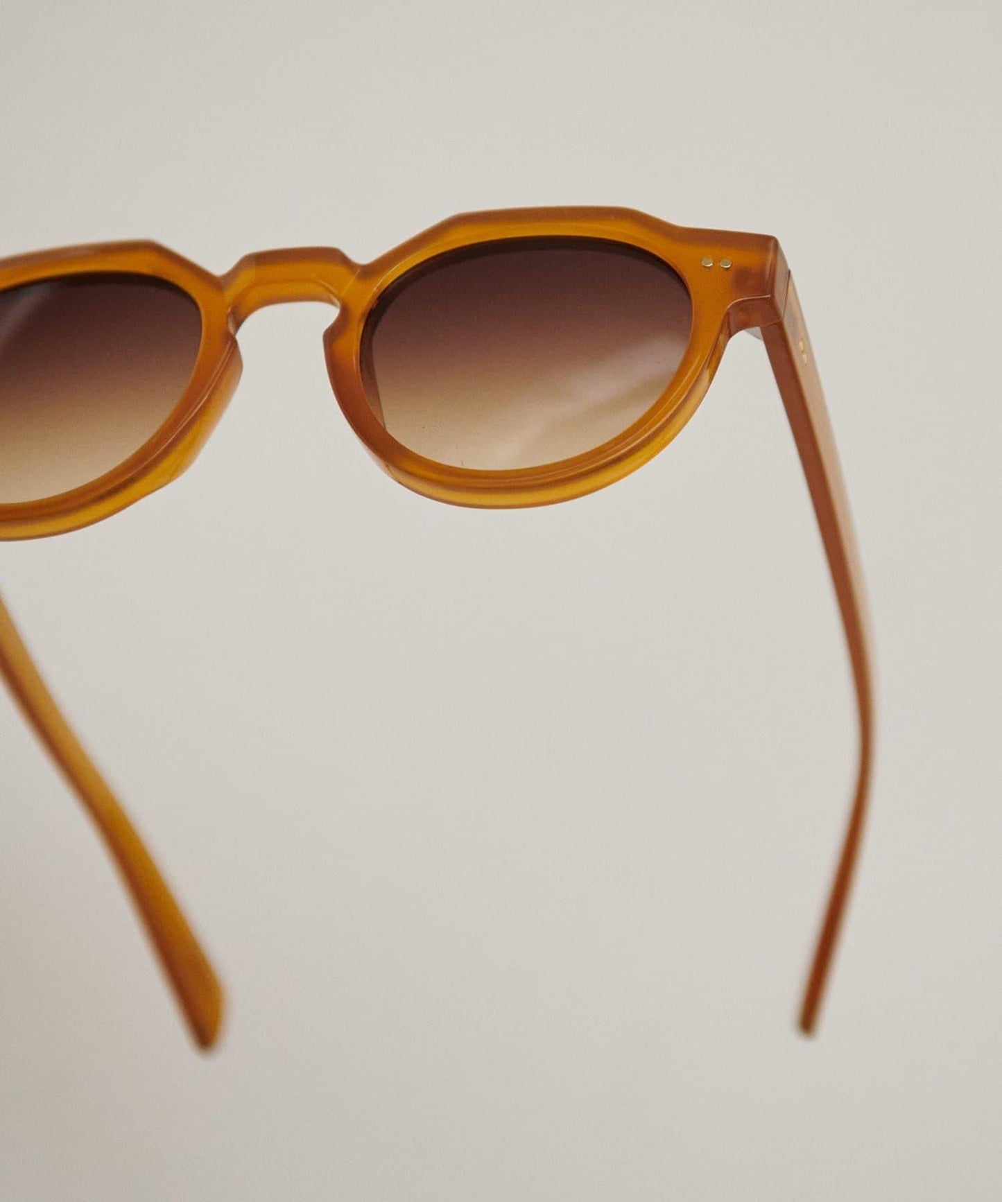 波士頓框彩色鏡片太陽鏡