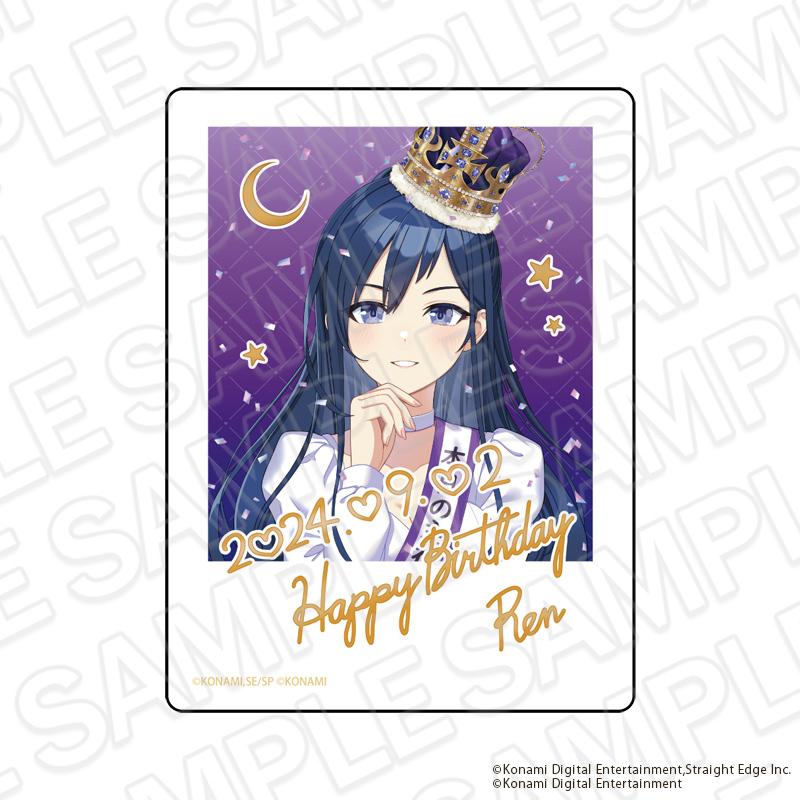 《閃耀路標》 黒金蓮 亞克力方塊 2024バースデー ver.