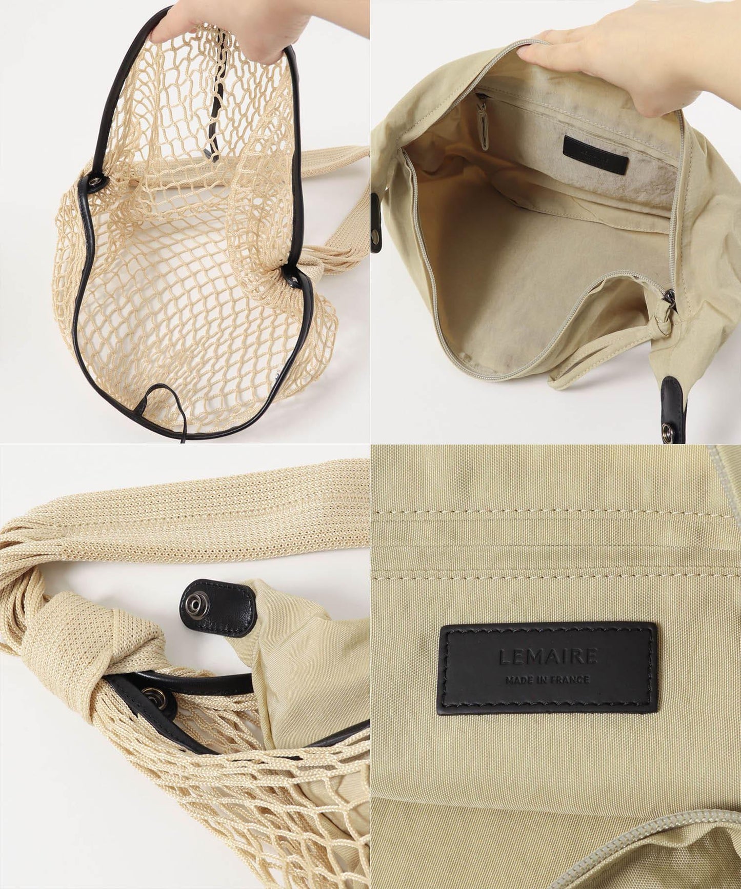 LEM《AIR》E CROISSANT FILT BAG 包