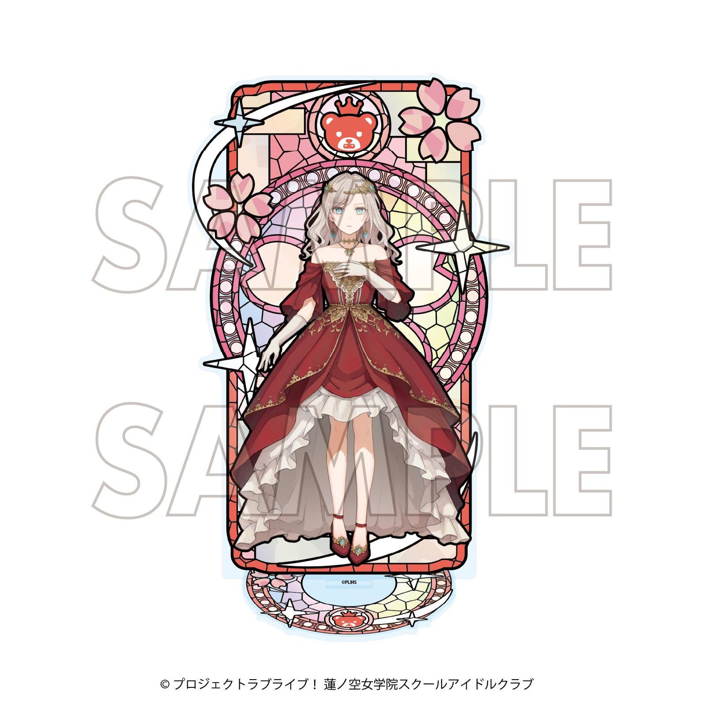 ラブライブ!蓮ノ空女學院スクールアイドルクラブ(LoveLive! 蓮之空女學院學園偶像俱樂部) 第四彈 セラス・柳田・リリエンフェルト 彩繪玻璃亞克力立牌