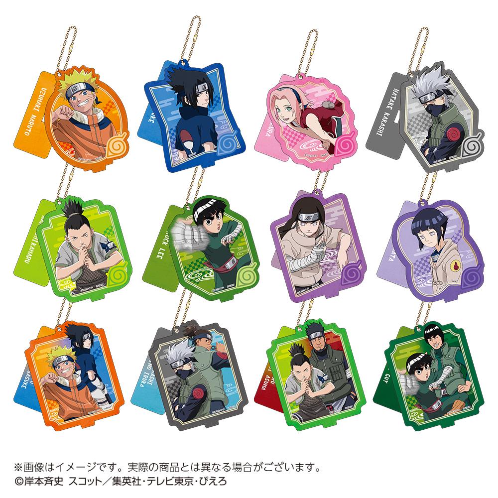火影忍者-ナルト-(火影忍者) 亞克力立牌鑰匙扣收藏套裝 12個入BOX