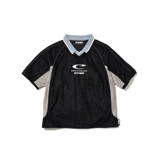F-LAGSTUF-F|フラグスタフ CPG VELOUR GAME SHIRT BLACK (FS1747) (FS1747)