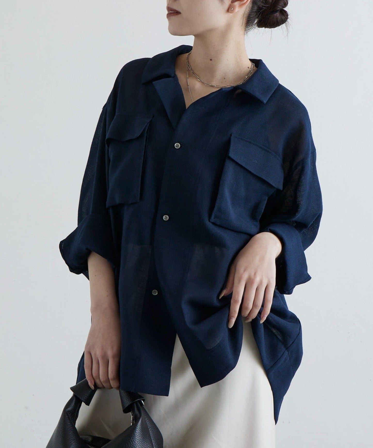 TECH LINO 網眼襯衫