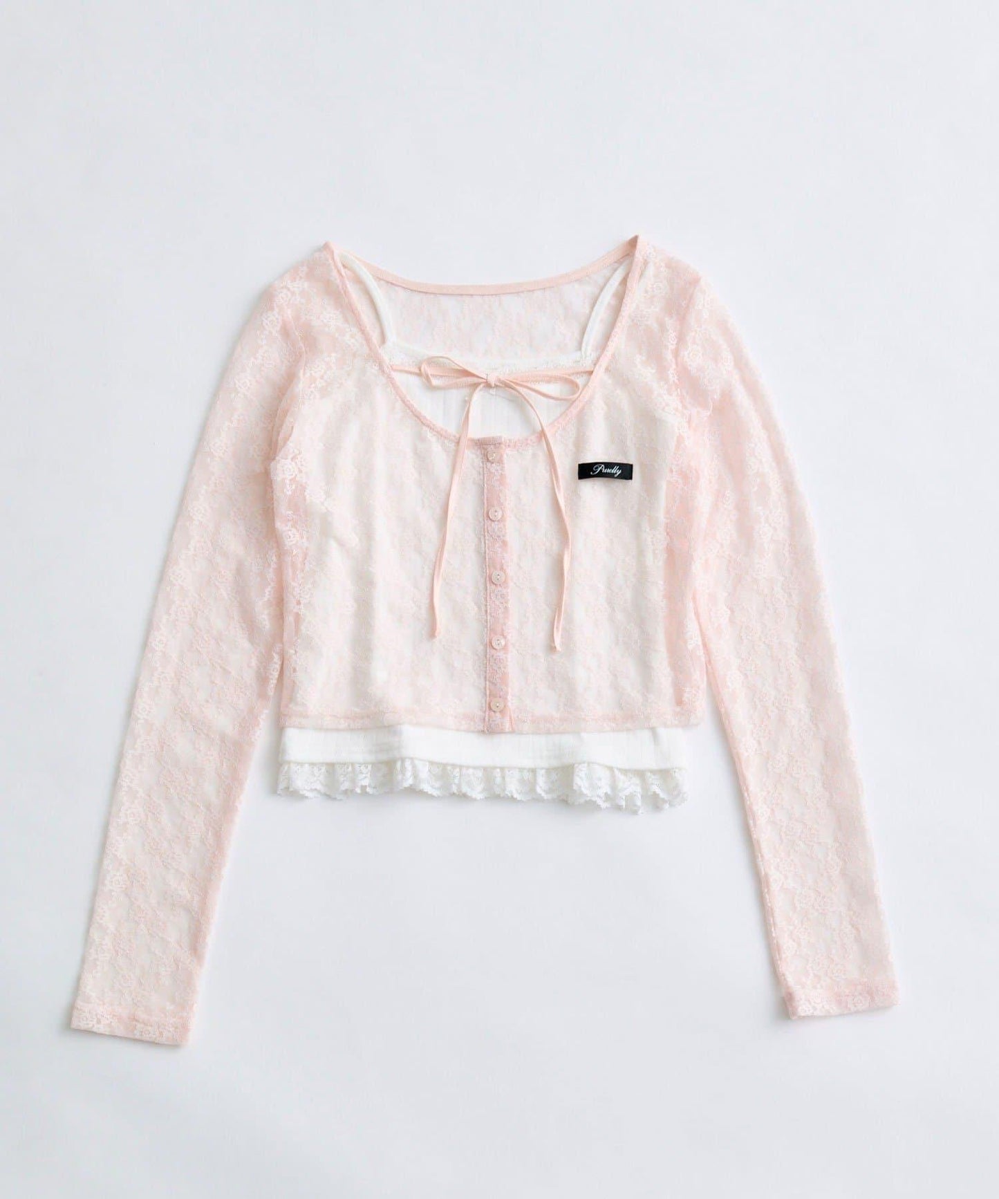 蕾絲開衫 吊帶背心套裝