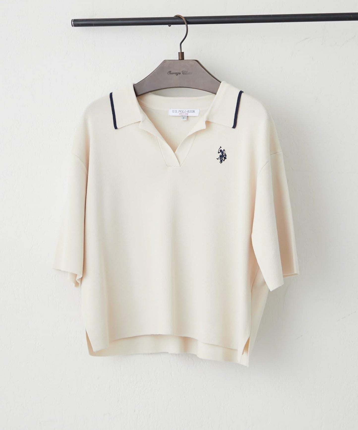 U.S. POLO ASSN. ×RMAF 開領套頭上衣