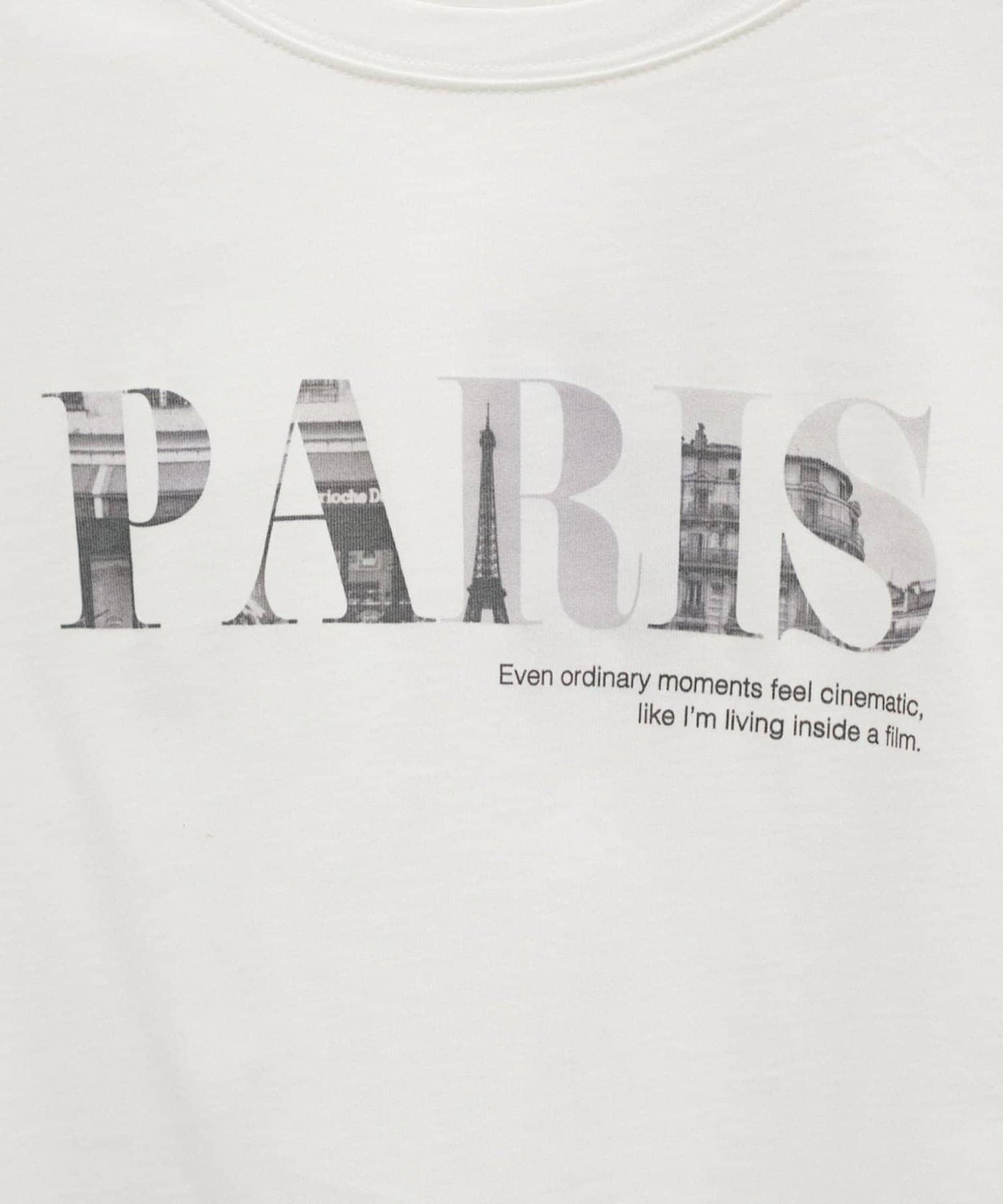 可持續企劃 混合照片印花 T恤