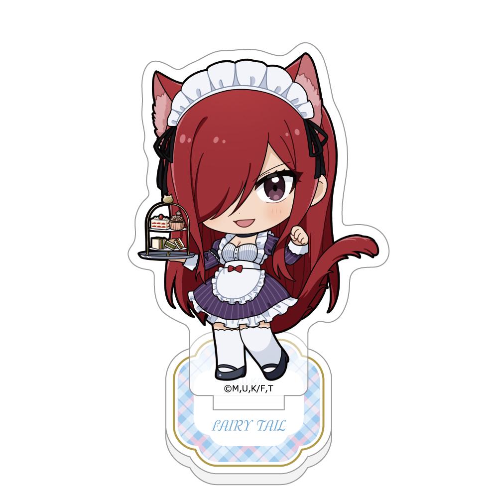 《F《AIR》Y TAIL》 100年クエスト(妖精的尾巴 百年任務) エルザ 亞克力立牌 貓耳侍女裝款