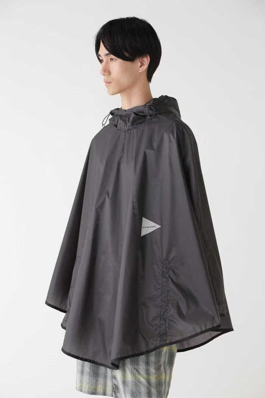 and wander sil防水斗篷 poncho
