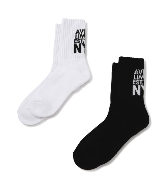 提花 AVIREX NYC 襪子(直營店限定)