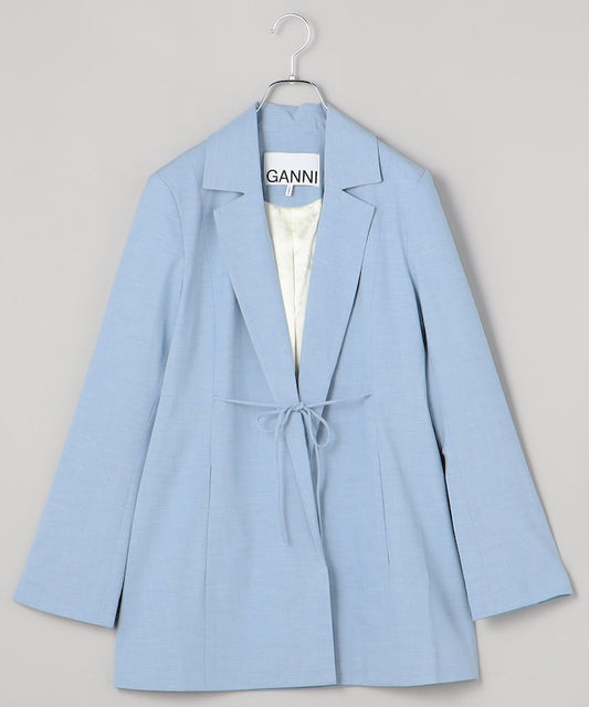 DRAPEY MELANGE BLAZER / F8795_033 / 高級混紡西裝